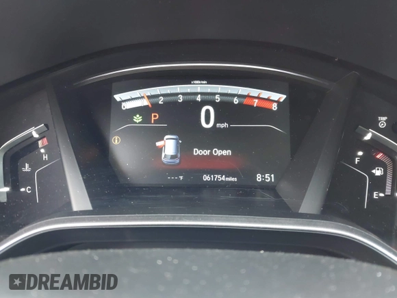 2019 Honda CR-V EX with VIN 7FARW1H57KE037678, listed as a IAAI auction lot 41790923 with 61,754 mi miles and . Bid and sale history available at DreamBid. Image 7.