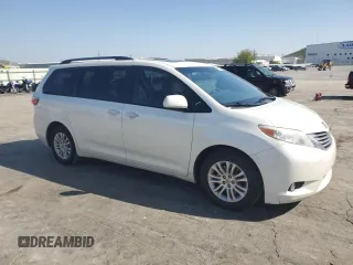 2017 Toyota Sienna XLE Auto Access Seat with VIN 5TDYZ3DCXHS826362, listed as a Copart auction lot 51980615 with 242,830 mi miles and Salvage Title. Bid and sale history available at carsss.com. Image 4.