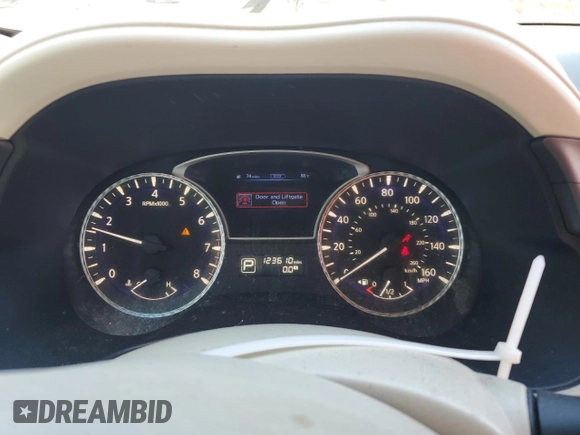 2014 Infiniti QX60 with VIN 5N1AL0MM5EC552698, listed as a Copart auction lot 57071675 with 123,610 mi miles and Salvage title. Bid and sale history available at DreamBid. Image 9.