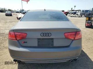 2013 Audi S8 with VIN WAUD2AFD4DN007731, listed as a Copart auction lot 52052315 with 118,582 mi miles and Clean Title. Bid and sale history available at carsss.com. Image 6.