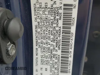 2005 Toyota Tacoma z VIN 5TEMU52N55Z126664, wystawiony jako Copart lot #58775425 z przebiegiem 233 069 mil mil oraz Szkoda całkowita • Salvage title. Historia ofert i sprzedaży dostępna na DreamBid. Obrazek 12.