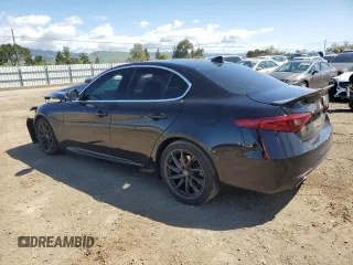 2017 Alfa Romeo Giulia with VIN ZARFAEBN4H7551988, listed as a Copart auction lot 49551225 with 36,343 mi miles and Salvage Title. Bid and sale history available at carsss.com. Image 2.