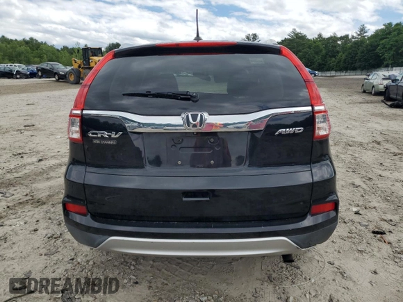 2015 Honda CR-V EX-L with VIN 2HKRM4H72FH668687, listed as a Copart auction lot 60478244 with Not Provided miles and Salvage Title. Bid and sale history available at DreamBid. Image 6.