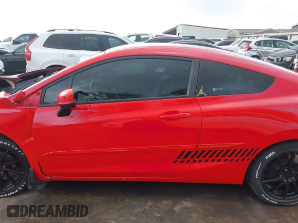 2012 Honda Civic Cpe LX with VIN 2HGFG3B52CH552875, listed as a IAAI auction lot 41752141 with 132,342 mi miles. Bid and sale history available at carsss.com. Image 15.
