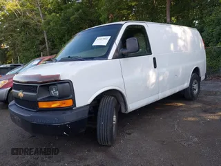 2013 Chevrolet Express Cargo with VIN 1GCWGFCA4D1193430, listed as a IAAI auction lot 42557051 with 245,205 mi miles and . Bid and sale history available at DreamBid. Image 2.