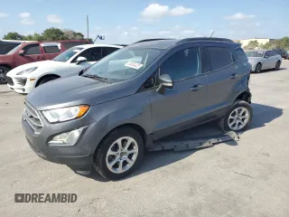 2021 Ford EcoSport SE with VIN MAJ3S2GE2MC395779, listed as a Copart auction lot 54694425 with 118,829 mi miles and Non Repairable. Bid and sale history available at carsss.com. Image 1.