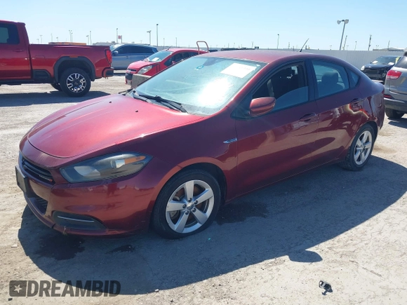 2015 Dodge Dart SXT z VIN 1C3CDFBB1FD374304, wystawiony jako IAAI lot #41781595 z przebiegiem 165 514 mil mil oraz . Historia ofert i sprzedaży dostępna na DreamBid. Obrazek 2.