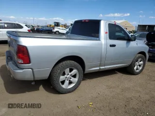 2013 Ram 1500 Express with VIN 3C6JR6ATXDG534525, listed as a Copart auction lot 50924915 with 107,804 mi miles and Salvage title. Bid and sale history available at DreamBid. Image 3.
