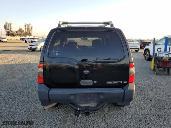 2000 Nissan Xterra XE with VIN 5N1ED28Y3YC528010, listed as a Copart auction lot 47219955 with 229,467 mi miles and Salvage Title. Bid and sale history available at carsss.com. Image 6.