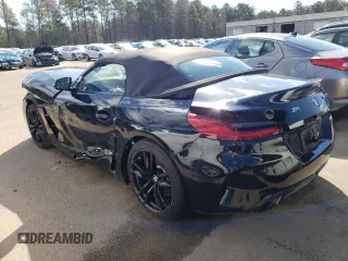 2021 BMW Z4 sDriveM40i with VIN WBAHF9C06MWX23868, listed as a Copart auction lot 41820873 with 5,325 mi miles. Bid and sale history available at carsss.com. Image 2.