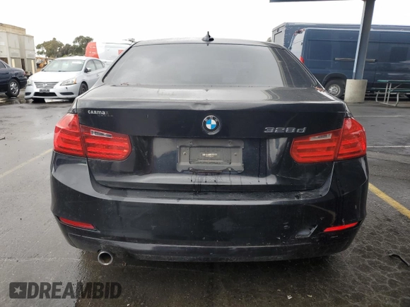 2014 BMW 3 Series 328d with VIN WBA3D3C56EF099466, listed as a Copart auction lot 45144095 with 118,533 mi miles and Clean Title. Bid and sale history available at carsss.com. Image 6.