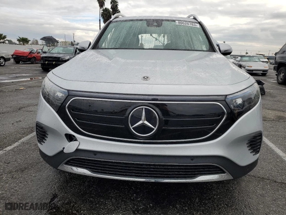 2023 Mercedes-Benz EQB with VIN W1N9M0CB5PN031579, listed as a Copart auction lot 80620763 with 5,928 mi miles. Bid and sale history available at carsss.com. Image 5.