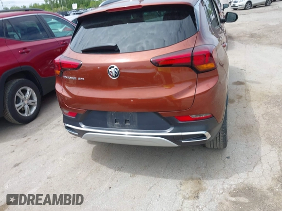 2020 Buick Encore GX Essence with VIN KL4MMFSL0LB134977, listed as a IAAI auction lot 42289541 with 55,021 mi miles and . Bid and sale history available at DreamBid. Image 16.