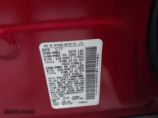 2017 Nissan Rogue SL with VIN JN8AT2MV6HW267377, listed as a IAAI auction lot 41143466 with 200,964 mi miles. Bid and sale history available at carsss.com. Image 9.
