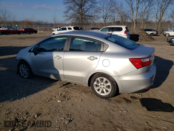 2016 Kia Rio LX with VIN KNADM4A30G6544170, listed as a Copart auction lot 50524075 with 140,705 mi miles and Salvage Title. Bid and sale history available at carsss.com. Image 2.
