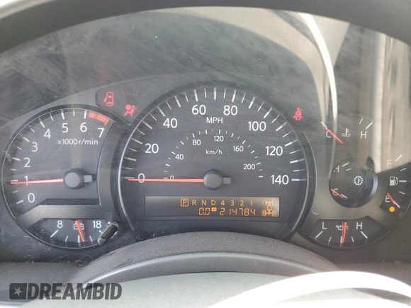2006 Nissan Armada LE with VIN 5N1AA08B76N709202, listed as a Copart auction lot 59163645 with 214,784 mi miles and Clean title. Bid and sale history available at DreamBid. Image 9.