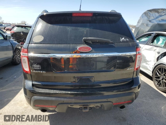 2012 Ford Explorer Limited with VIN 1FMHK8F8XCGB01773, listed as a Copart auction lot 50130445 with 175,730 mi miles and Salvage Title. Bid and sale history available at DreamBid. Image 6.