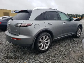 2007 Infiniti FX35 with VIN JNRAS08WX7X204829, listed as a Copart auction lot 71669554 with 189,643 mi miles and Salvage Title. Bid and sale history available at carsss.com. Image 3.