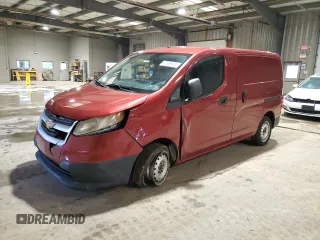2015 Chevrolet City Express Cargo Van LS with VIN 3N63M0YN4FK709904, listed as a Copart auction lot 47206645 with Not Provided miles and Salvage Title. Bid and sale history available at carsss.com. Image 1.