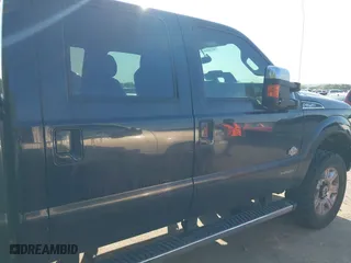 2015 Ford Super Duty F-250 SRW Lariat with VIN 1FT7W2BT6FEB68835, listed as a IAAI auction lot 41970738 with 376,238 mi miles. Bid and sale history available at carsss.com. Image 13.
