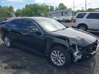 2016 Kia Optima EX with VIN 5XXGU4L37GG111346, listed as a IAAI auction lot 42634449 with 108,983 mi miles and . Bid and sale history available at DreamBid. Image 1.