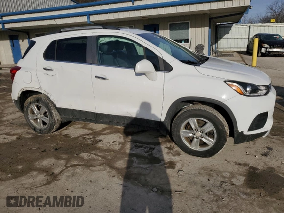 2017 Chevrolet Trax LT with VIN 3GNCJPSB5HL204767, listed as a Copart auction lot 42037555 with 91,537 mi miles and Salvage Title. Bid and sale history available at carsss.com. Image 4.