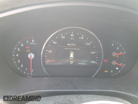 2019 Kia Sorento EX Sport V6 with VIN 5XYPH4A54KG608397, listed as a Copart auction lot 52521685 with 83,032 mi miles and Salvage Title. Bid and sale history available at carsss.com. Image 9.