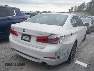 2019 BMW 5 Series 530i xDrive with VIN WBAJA7C53KWW48916, listed as a IAAI auction lot 42053125 with 108,496 mi miles. Bid and sale history available at carsss.com. Image 4.
