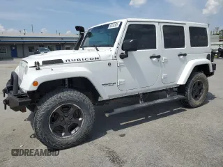 2015 Jeep Wrangler Unlimited Rubicon with VIN 1C4BJWFG8FL561308, listed as a Copart auction lot 60233385 with 208,224 mi miles and Clean title. Bid and sale history available at DreamBid. Image 1.