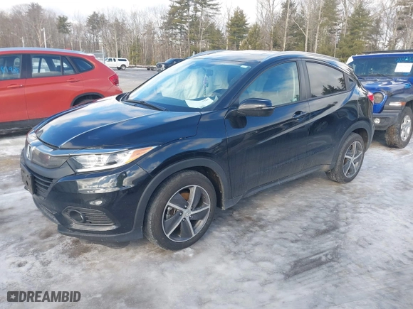 2022 Honda HR-V EX with VIN 3CZRU6H57NM758592, listed as a IAAI auction lot 41471111 with 49,601 mi miles. Bid and sale history available at carsss.com. Image 17.