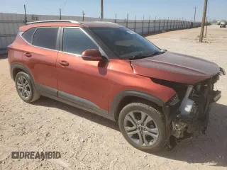 2021 Kia Seltos S with VIN KNDEU2AA6M7100131, listed as a Copart auction lot 47452425 with 134,367 mi miles and Salvage Title. Bid and sale history available at DreamBid. Image 4.