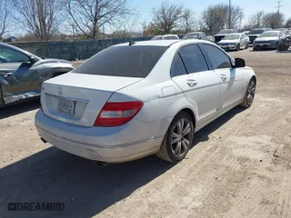 2009 Mercedes-Benz C-Class 3.0L Sport with VIN WDDGF54X79R044951, listed as a IAAI auction lot 41727957 with 1 mi miles. Bid and sale history available at carsss.com. Image 4.