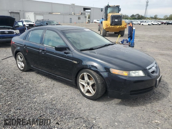 2005 Acura TL with VIN 19UUA66275A003541, listed as a Copart auction lot 52414075 with 193,956 mi miles and Salvage Title. Bid and sale history available at carsss.com. Image 4.
