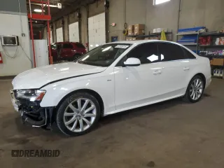 2014 Audi A4 Premium z VIN WAUBFAFL7EN023491, wystawiony jako Copart lot #58765815 z przebiegiem 117 525 mil mil oraz Szkoda całkowita • Salvage title. Historia ofert i sprzedaży dostępna na DreamBid. Obrazek 1.