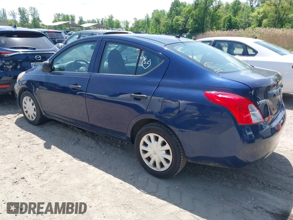 2012 Nissan Versa SV with VIN 3N1CN7AP6CL899654, listed as a IAAI auction lot 42166459 with 121,062 mi miles. Bid and sale history available at carsss.com. Image 3.