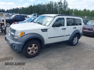 2007 Dodge Nitro SXT with VIN 1D8GT28K37W597001, listed as a IAAI auction lot 42350016 with 104,535 mi miles and . Bid and sale history available at DreamBid. Image 2.