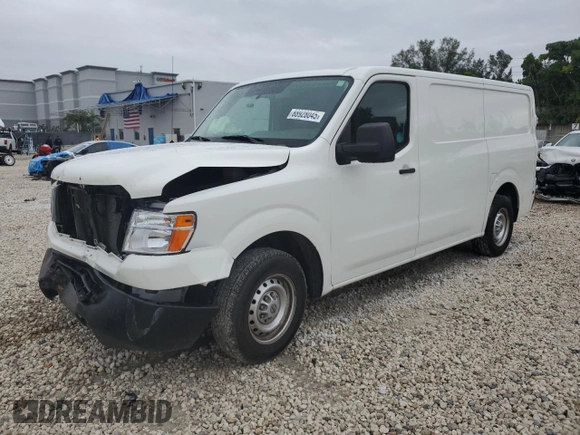 2019 Nissan NV Cargo S z VIN 1N6BF0KM6KN801803, wystawiony jako Copart lot #88928045 z przebiegiem 128 547 mil mil oraz Nie do naprawy • Non repairable. Historia ofert i sprzedaży dostępna na DreamBid. Obrazek 1.