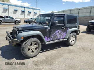 2008 Jeep Wrangler X z VIN 1J4FA24188L556051, wystawiony jako Copart lot #53570855 z przebiegiem 159 520 mil mil oraz Szkoda całkowita • Salvage title. Historia ofert i sprzedaży dostępna na DreamBid. Obrazek 1.