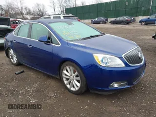 2013 Buick Verano with VIN 1G4PP5SK8D4244396, listed as a IAAI auction lot 41808527 with 72,542 mi miles. Bid and sale history available at carsss.com. Image 1.