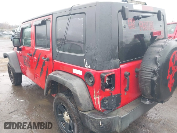 2009 Jeep Wrangler Unlimited X with VIN 1J4GZ39159L711992, listed as a IAAI auction lot 41416000 with 270,461 mi miles. Bid and sale history available at carsss.com. Image 6.