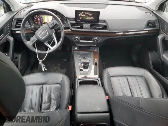 2018 Audi Q5 Premium Plus with VIN WA1BNAFY7J2182695, listed as a Copart auction lot 63840165 with 88,142 mi miles and Salvage title. Bid and sale history available at DreamBid. Image 8.