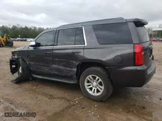2017 Chevrolet Tahoe LS with VIN 1GNSCAKC6HR218505, listed as a Copart auction lot 49104605 with 134,213 mi miles and Salvage Title. Bid and sale history available at carsss.com. Image 2.