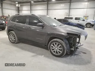 2018 Jeep Cherokee Limited z VIN 1C4PJMDB7JD505848, wystawiony jako Copart lot #84811274 z przebiegiem 82 924 mil mil oraz Szkoda całkowita • Salvage title. Historia ofert i sprzedaży dostępna na DreamBid. Obrazek 4.