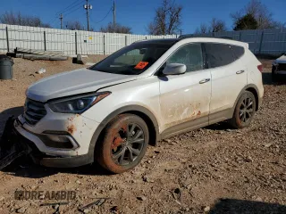 2018 Hyundai Santa Fe Ultimate z VIN 5XYZW4LA3JG549494, wystawiony jako Copart lot #46943665 z przebiegiem 58 157 mil mil oraz Szkoda całkowita • Salvage title. Historia ofert i sprzedaży dostępna na DreamBid. Obrazek 1.