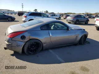 2007 Nissan 350Z Touring with VIN JN1BZ34E87M551191, listed as a Copart auction lot 47386845 with Not Provided miles and Salvage Title. Bid and sale history available at carsss.com. Image 3.