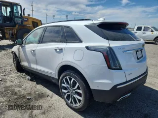 2024 Cadillac XT5 AWD Sport z VIN 1GYKNGRS5RZ718413, wystawiony jako Copart lot #54418795 z przebiegiem Nie podano mil oraz Szkoda całkowita • Salvage title. Historia ofert i sprzedaży dostępna na DreamBid. Obrazek 2.