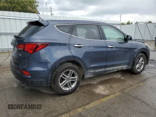 2018 Hyundai Santa Fe 2.4L z VIN 5NMZTDLB7JH077713, wystawiony jako Copart lot #56671245 z przebiegiem 90 442 mil mil oraz Szkoda całkowita • Salvage title. Historia ofert i sprzedaży dostępna na DreamBid. Obrazek 3.