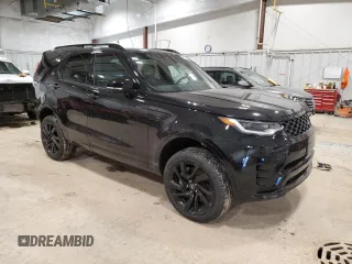 2024 Land Rover Discovery with VIN SALRL2EX9R2491677, listed as a Copart auction lot 46705135 with 13,676 mi miles and Salvage Title. Bid and sale history available at DreamBid. Image 4.