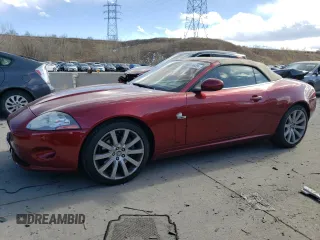 2007 Jaguar XK with VIN SAJWA44B575B10862, listed as a Copart auction lot 46865685 with 83,912 mi miles and Clean Title. Bid and sale history available at carsss.com. Image 1.