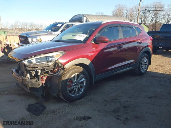 2016 Hyundai Tucson SE with VIN KM8J3CA46GU127042, listed as a IAAI auction lot 41486523 with 110,065 mi miles. Bid and sale history available at carsss.com. Image 17.